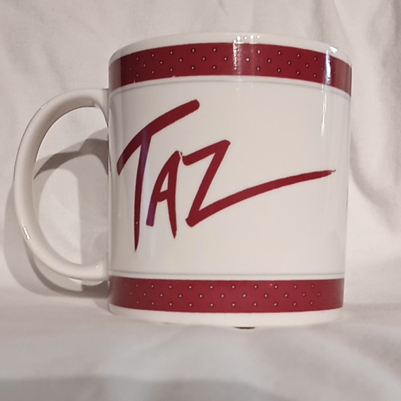 Vintage -TAZ. Looney Tunes Taz Party Animal Mug. 1992 Warner Bros. Studio Store. - Picture 6 of 15